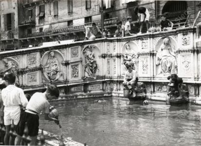 Si prende l'acqua a Fonte Gaia